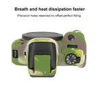 Litchi Texture Soft Silicone Protective Case — Green