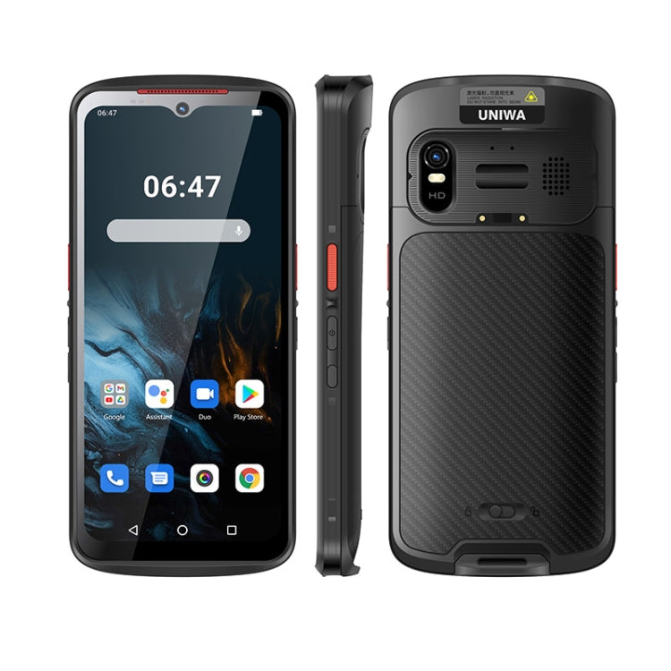 UNIWA NR6503 5G Handheld Scanner Phone, 6.52 inch Android 13 Mediatek Kompanio 900T MT8791 Octa Core, Network: 5G