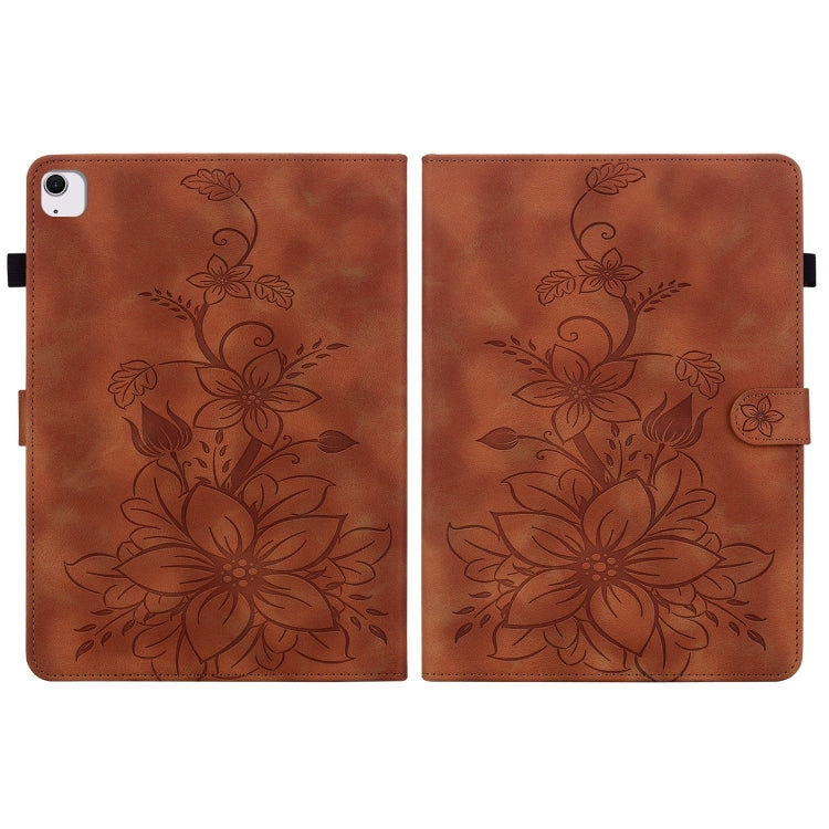 Lily Embossed Leather Smart Tablet Case