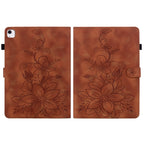 Lily Embossed Leather Smart Tablet Case