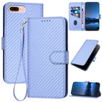 YX0070 Carbon Fiber Buckle Leather Phone Case with Lanyard — view 67