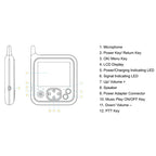 VB607 3.2 inch LCD Screen Baby Monitor Care Camera