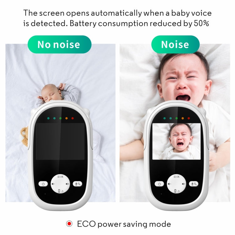 SM25 2.4 inch LCD Screen Baby Monitor Care Camera