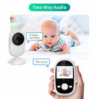 SM25 2.4 inch LCD Screen Baby Monitor Care Camera