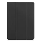 Custer Pure Color 3-Fold Holder Smart Leather Tablet Case