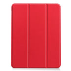 Custer TPU Pure Color 3-Fold Holder Smart Leather Tablet Case
