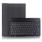 A13B Lambskin Texture Bluetooth Touch Keyboard Leather Tablet Case with Pen Slot
