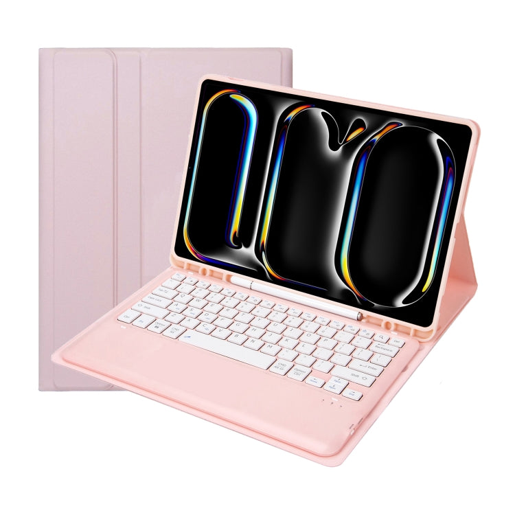 A13B Detachable Ultra-Thin Bluetooth Keyboard Leather Tablet Case with Pen Slot