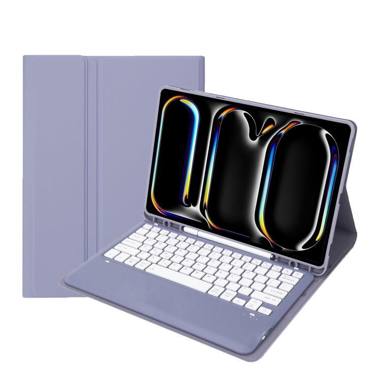 A13B Detachable Ultra-Thin Bluetooth Keyboard Leather Tablet Case with Pen Slot
