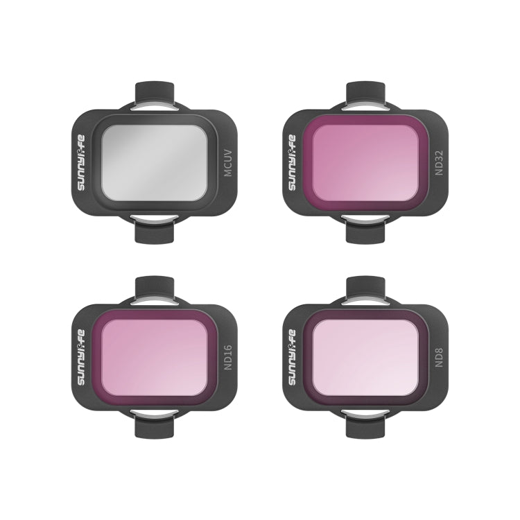 For DJI Avata 2 Sunnylife Camera Lens Filter — 5 in 1 ND8/16/32/64/128