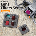 For DJI Avata 2 Sunnylife Camera Lens Filter — 6 in 1 MCUV ND8/16/32/64/128