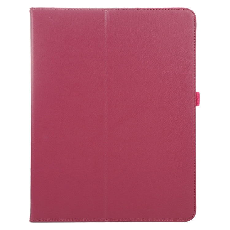 Litchi Texture Solid Color Leather Tablet Case