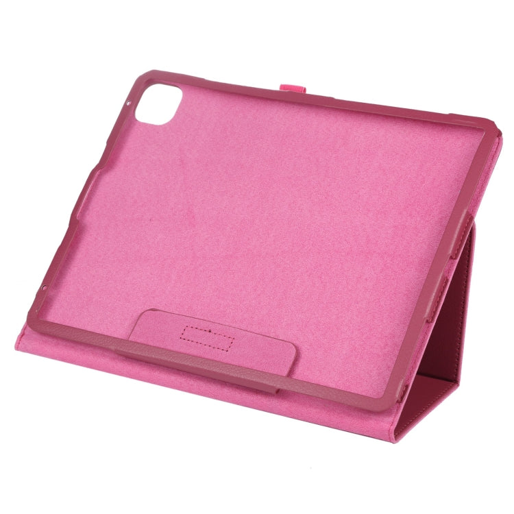 Litchi Texture Solid Color Leather Tablet Case
