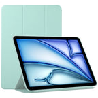 Double-sided Clip Non-buckle Magnetic PU Smart Tablet Case