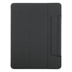 Double-sided Clip Fixed Buckle Magnetic PU Leather Smart Tablet Case