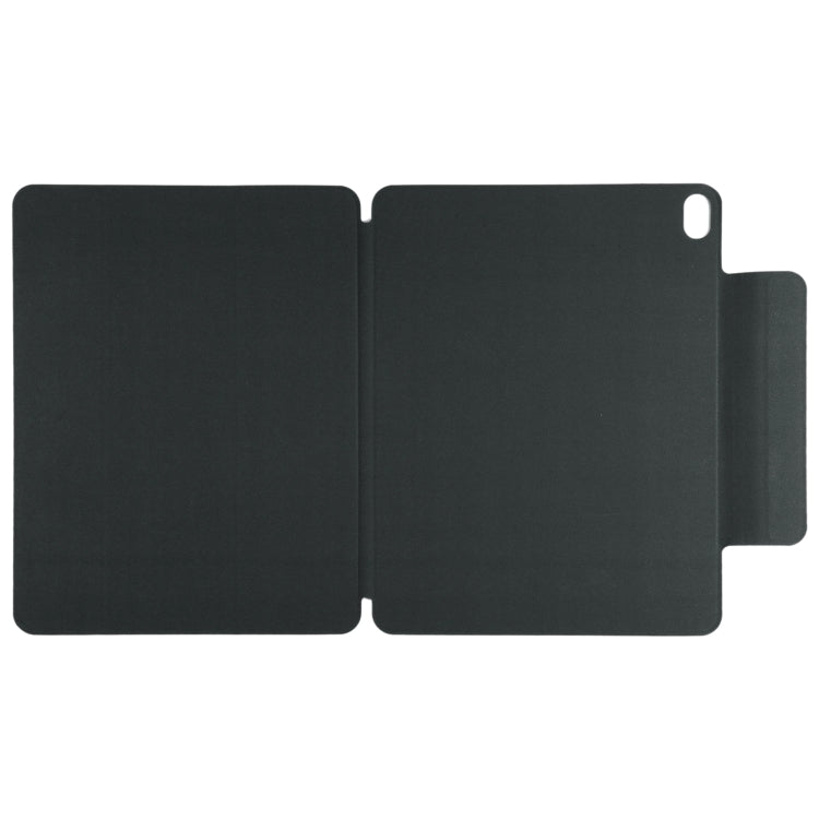 Double-sided Clip Fixed Buckle Magnetic PU Leather Smart Tablet Case