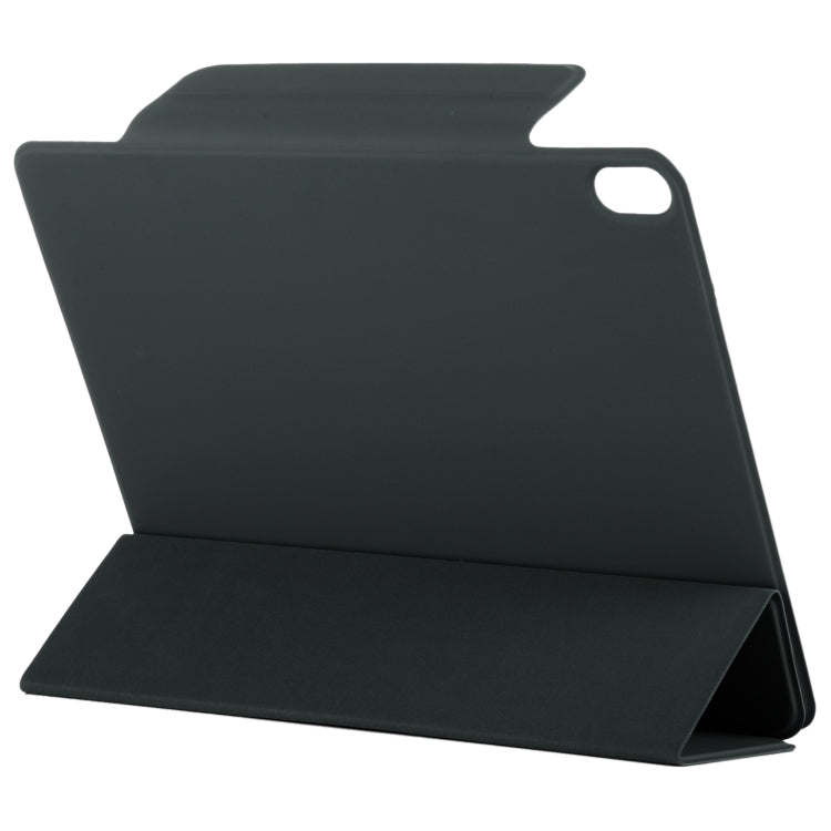 Double-sided Clip Fixed Buckle Magnetic PU Leather Smart Tablet Case