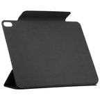 Double-sided Clip Fixed Buckle Magnetic PU Leather Smart Tablet Case