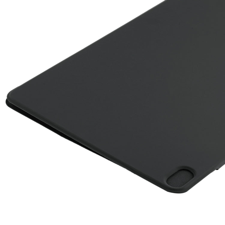 Double-sided Clip Fixed Buckle Magnetic PU Leather Smart Tablet Case
