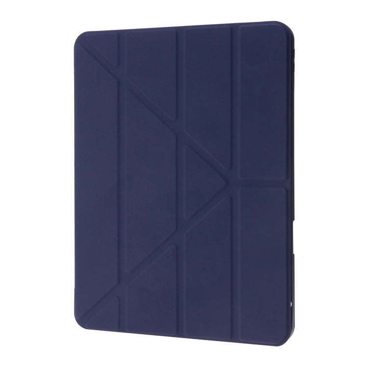 Deformation Transparent Acrylic Leather Tablet Case