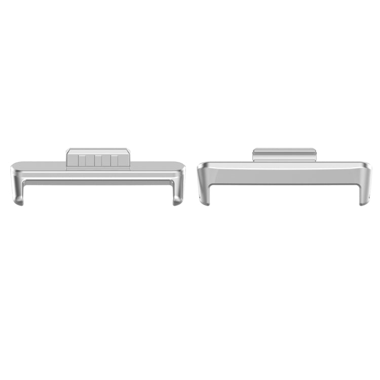 20mm 1 Pair Stainless Steel Metal Watch Band Connector — Rose Gold