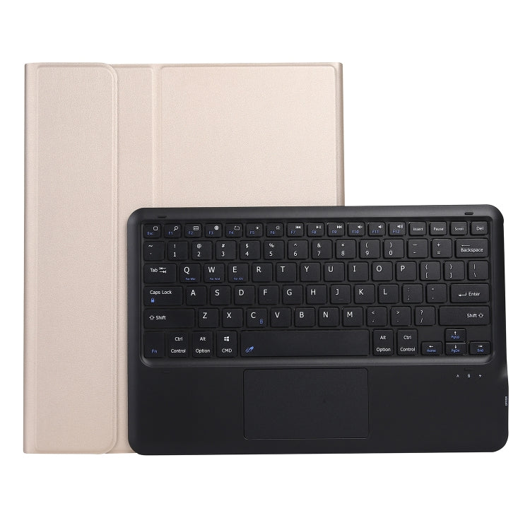 A14B-A Detachable Ultra-Thin Bluetooth Touch Keyboard Leather Tablet Case with Pen Slot