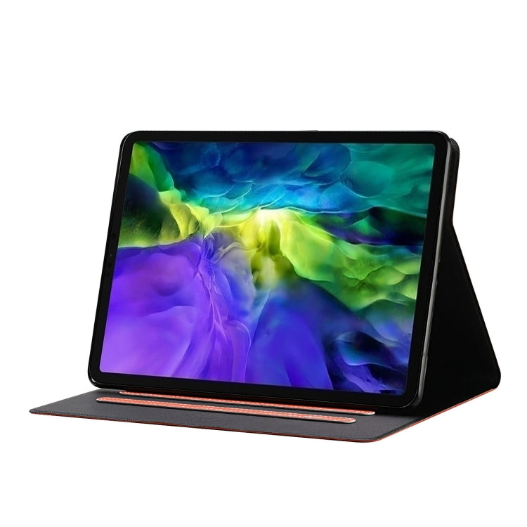 Pure Color Smart Leather Tablet Case