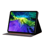Pure Color Smart Leather Tablet Case
