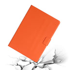 Pure Color Smart Leather Tablet Case
