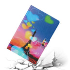 Voltage Coloured Drawing Smart Leather Tablet Case