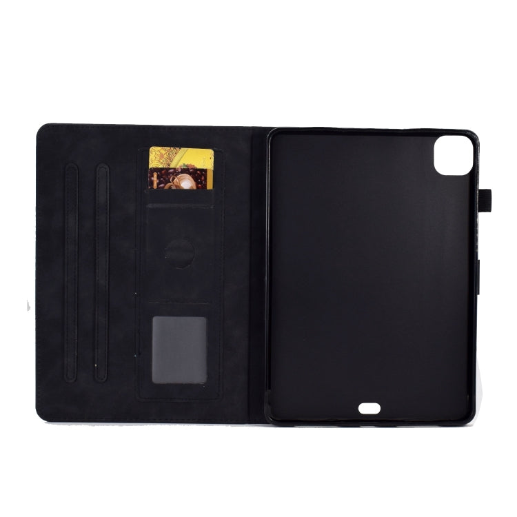 Embossed Smile Smart Leather Tablet Case