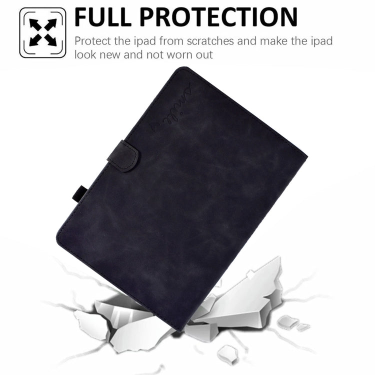 Embossed Smile Smart Leather Tablet Case