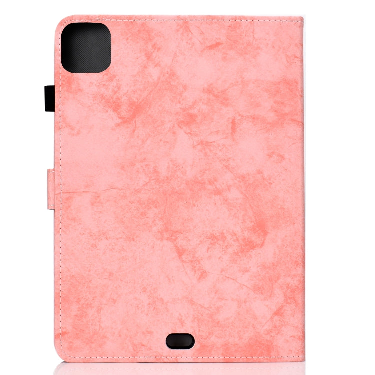 Marble Style Cloth Texture Smart Leather Tablet Case