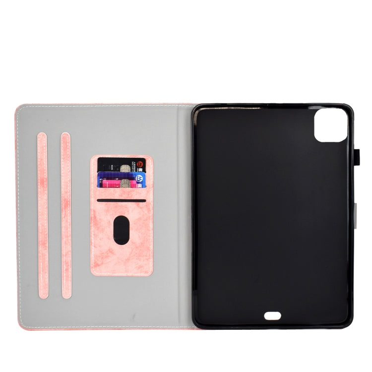 Marble Style Cloth Texture Smart Leather Tablet Case