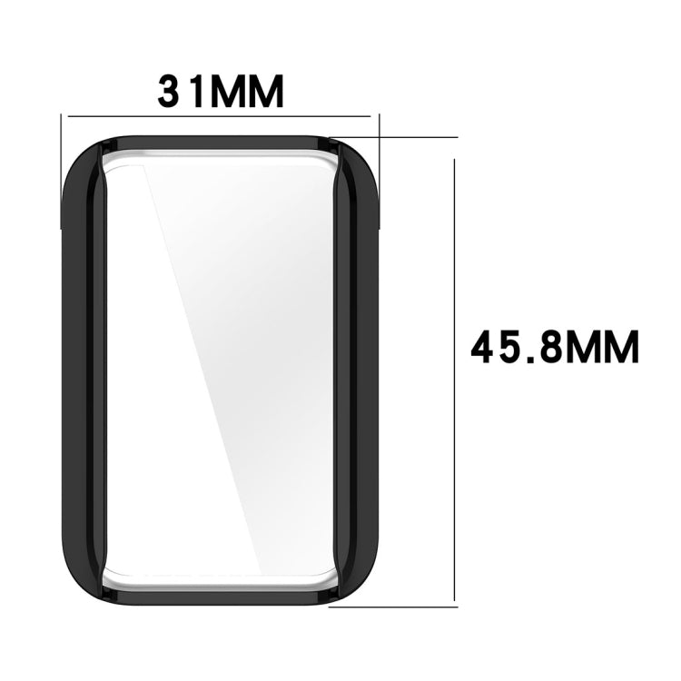 Full Coverage TPU Electroplated Watch Protective Case