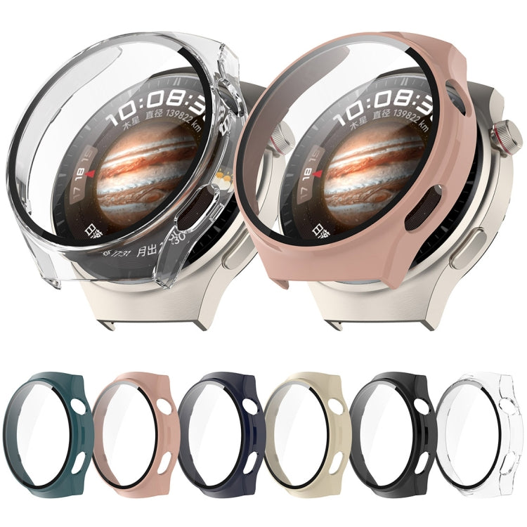 PC + Curved Glass Film Integrated Watch Protective Case
