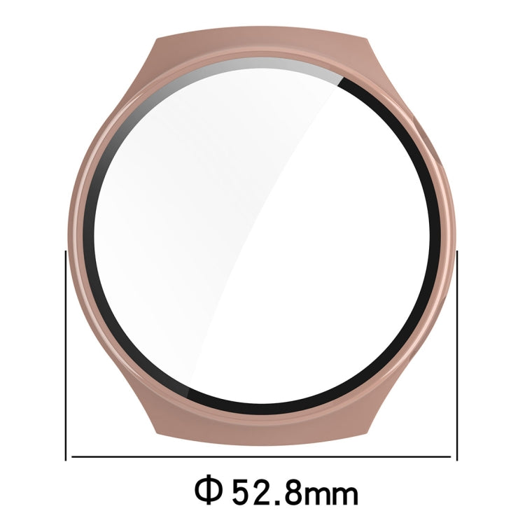 PC + Curved Glass Film Integrated Watch Protective Case
