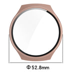 PC + Curved Glass Film Integrated Watch Protective Case
