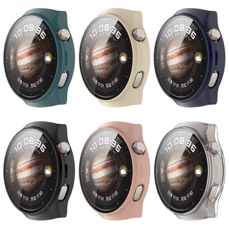 PC + Curved Glass Film Integrated Watch Protective Case