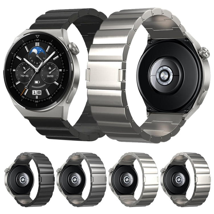 One-Bead Magnetic Buckle Titanium Metal Watch Band