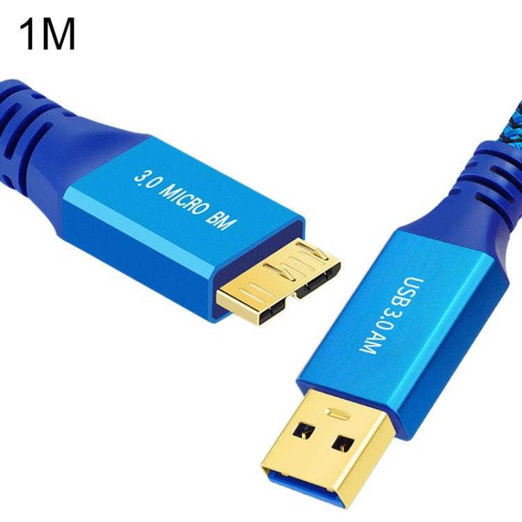 USB 3.0 Male To Micro USB 3.0 Male Braided Cable — view 10