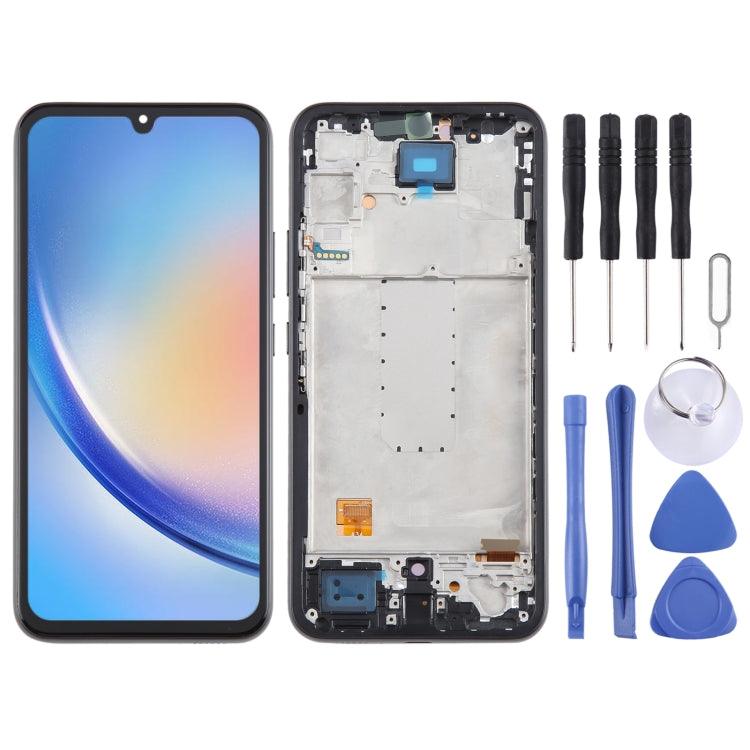 OLED LCD Screen Digitizer Full Assembly with Frame — view 13