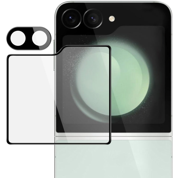1 Sets imak Integrated Lens Film + Glass Rear Screen Sticker Black Version