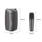 Zealot S61M RGB Rhythmic Light Karaoke Wireless Speaker — Dual Mic