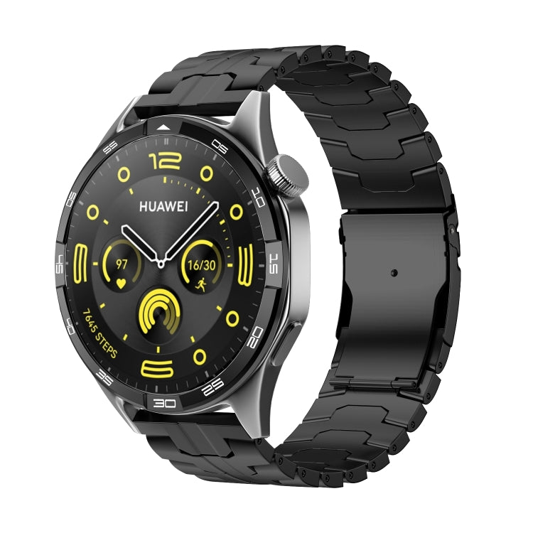 Dual Safety Buckle Turtle Buckle Stainless Steel Watch Band