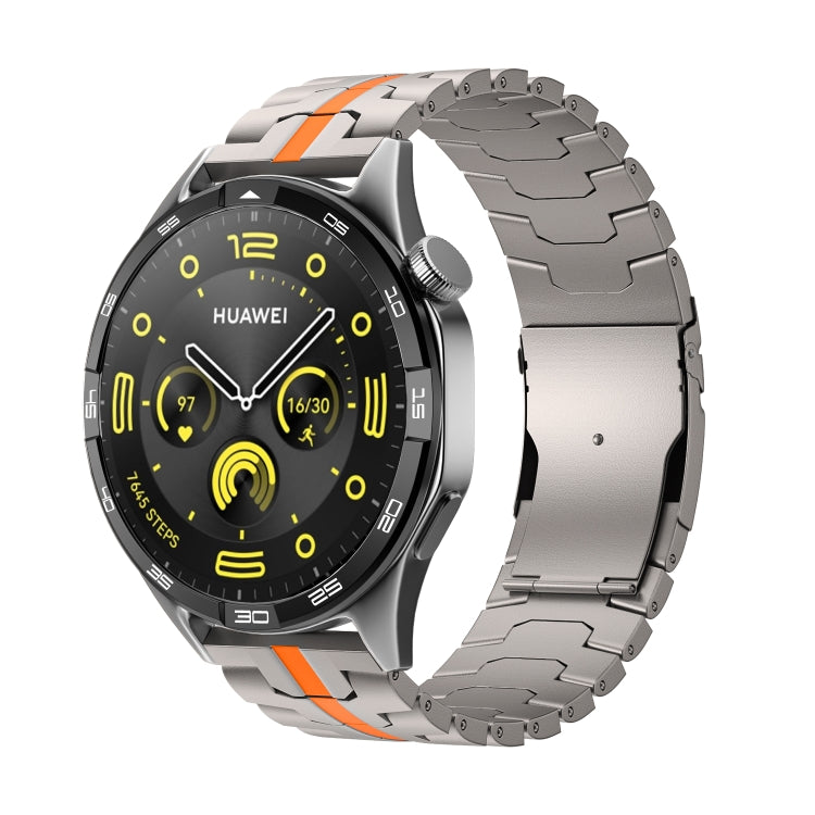Dual Safety Buckle Turtle Buckle Stainless Steel Watch Band