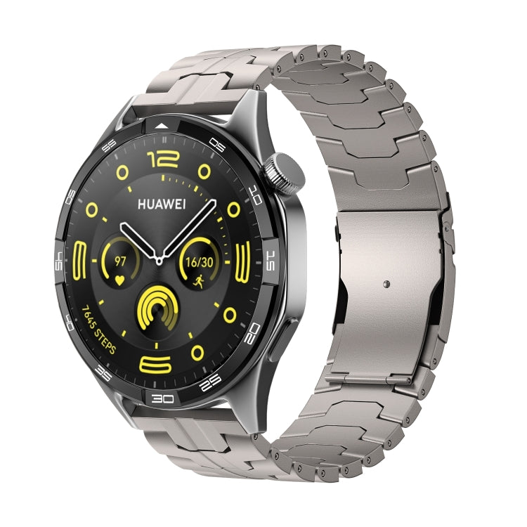 Dual Safety Buckle Turtle Buckle Stainless Steel Watch Band