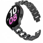 Denim Chain Metal Watch Band