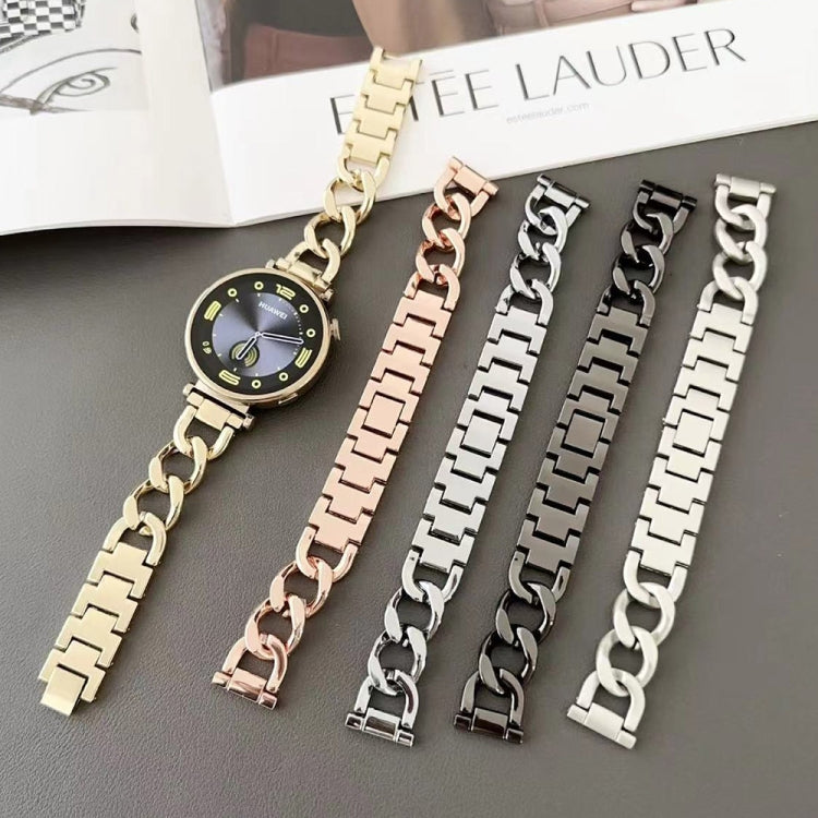Denim Chain Metal Watch Band