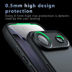 Armor Precise Hole PC Hybrid TPU Phone Case — For iPhone 17 Pro